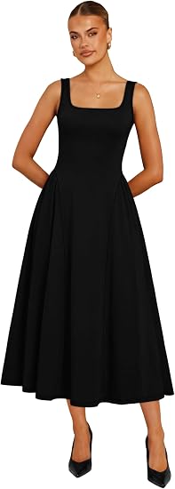 Premium Corset Flowy Maxi Dress
