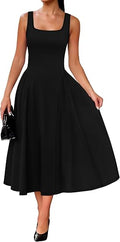 Premium Corset Flowy Maxi Dress