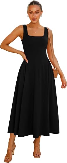 Premium Corset Flowy Maxi Dress